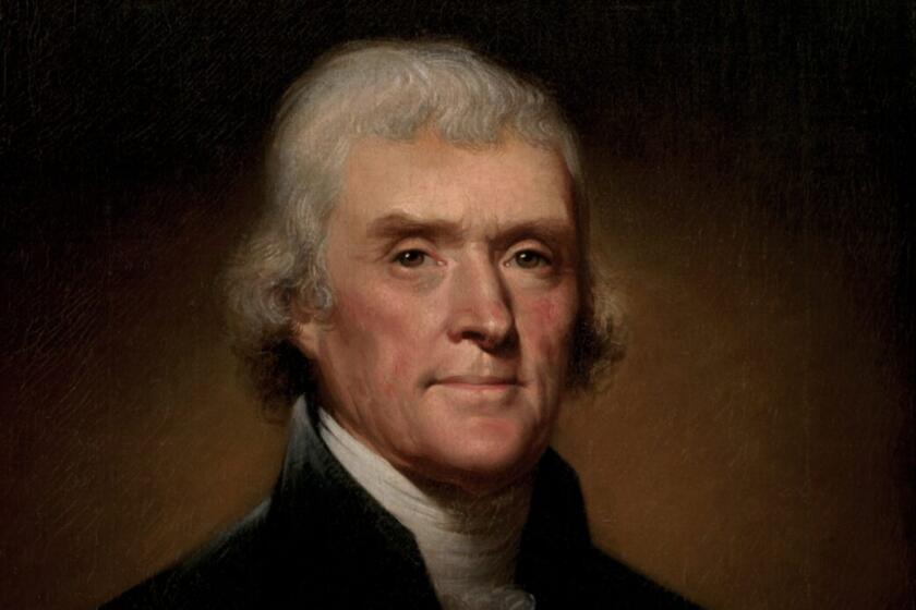 Thomas Jefferson portrait by Rembrandt Peale