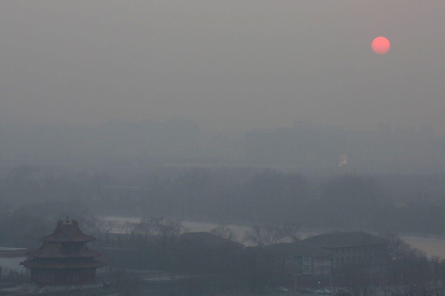 Air pollution over Beijing
