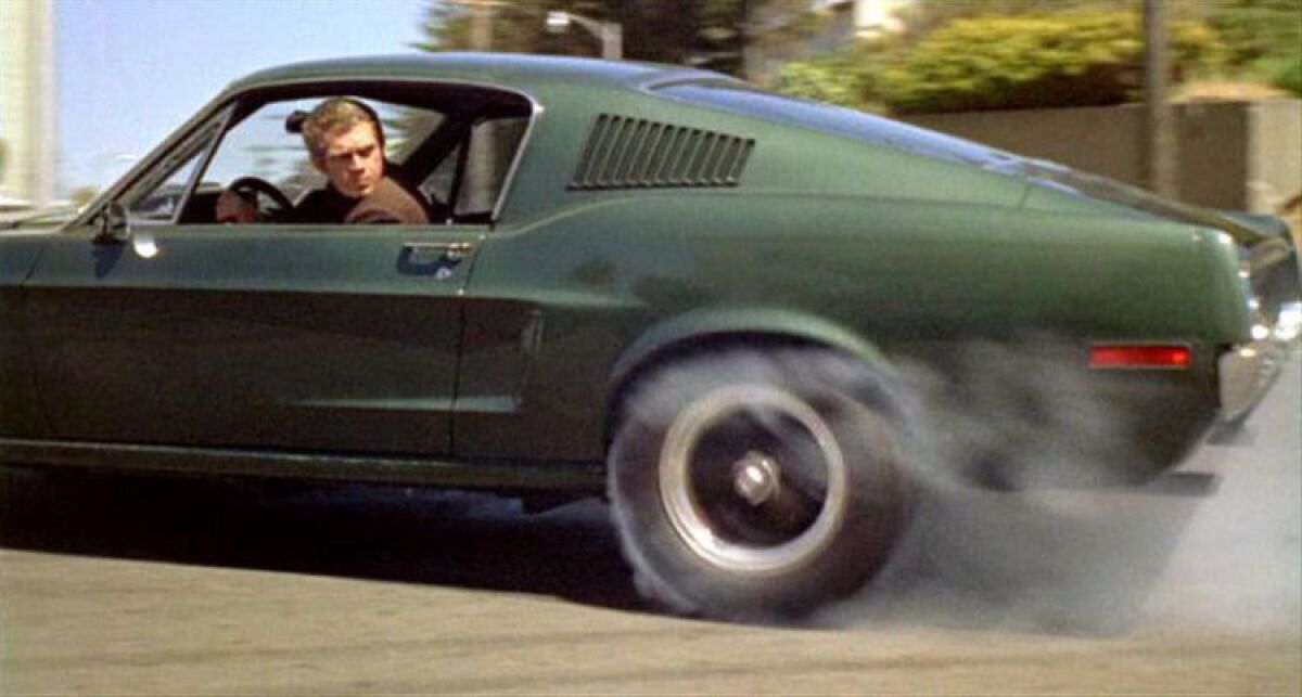 Steve McQueen starred in "Bullitt" (1968). 