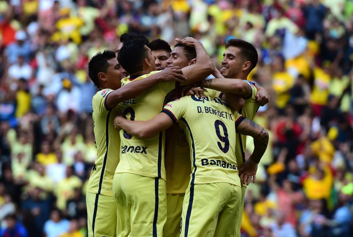 Las Águilas del América querrán seguir celebrando en la Liga MX.