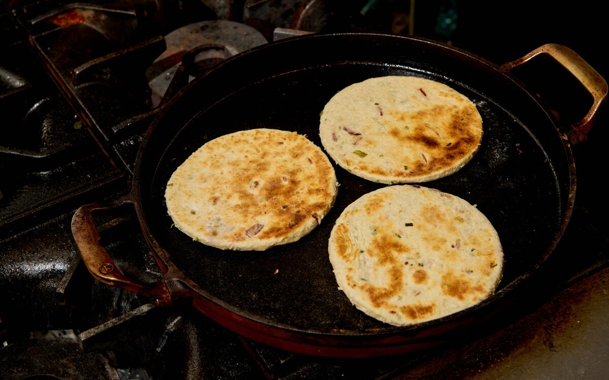 Conch Roti Kurrypinch's Griddled Coconut Roti Recipe - Los Angeles Times