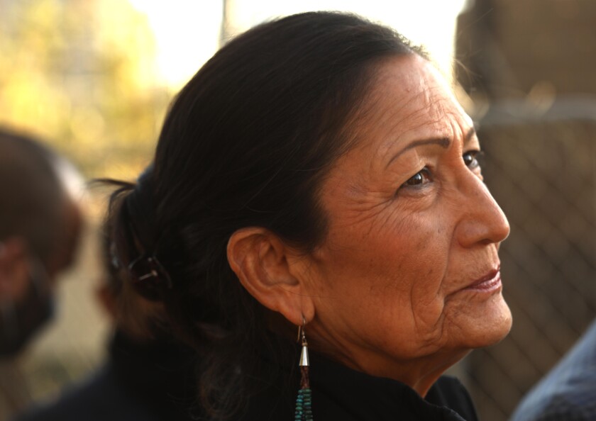 Interior Secretary Deb Haaland