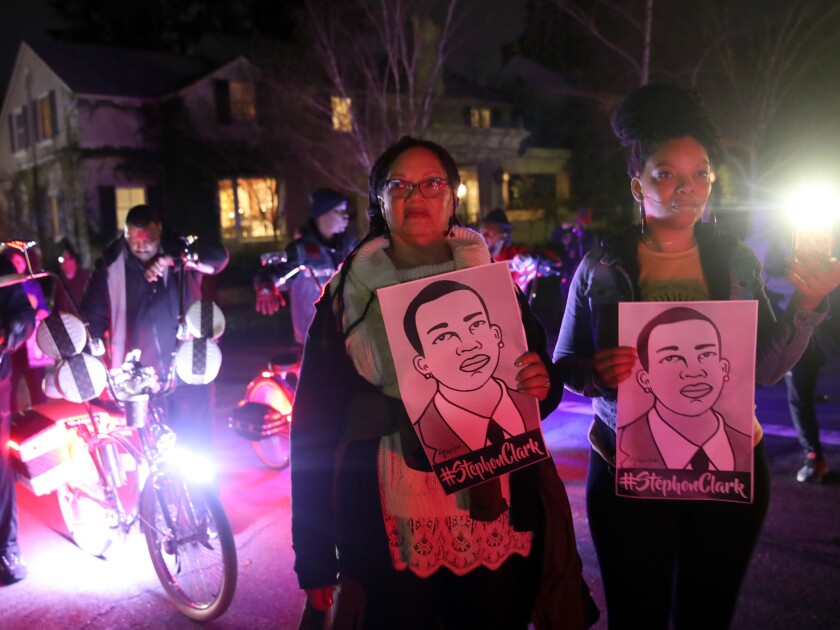 Fatal police shootings such as the one involving Stephon Clark in Sacramento led to the push for a law in California setting new standards for police use of deadly force.