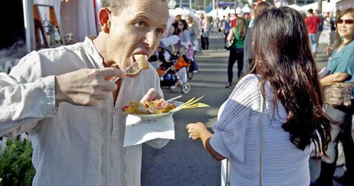 Chamber ends Taste of Newport Los Angeles Times