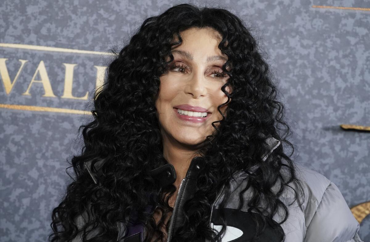 Cher in Los Angeles on April 16, 2023.