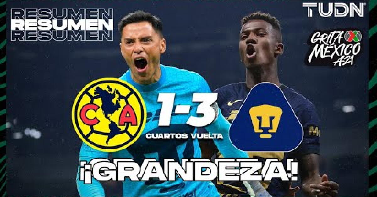 Gana Pumas en el Azteca y elimina al líder América - Los Angeles Times