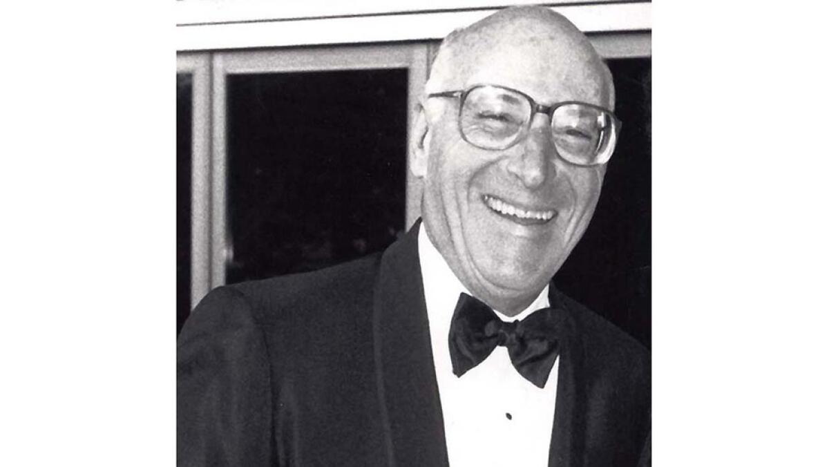 Longtime publicity and advertising executive Maurice Segal.