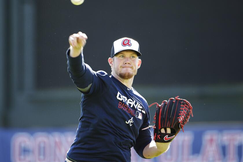 The San Diego Padres acquired closer Craig Kimbrel from the Braves in a six-player trade. The Braves also received a compensation round draft pick.
