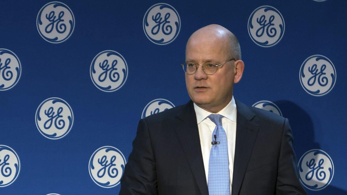 John Flannery, pictured in November, began his career at GE in 1987. He climbed the ranks to president and CEO of its healthcare business before assuming the top job.