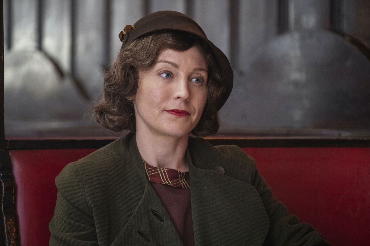 Juliet Rylance plays Della Street, a woman with a natural bent for the law in HBO's "Perry Mason."