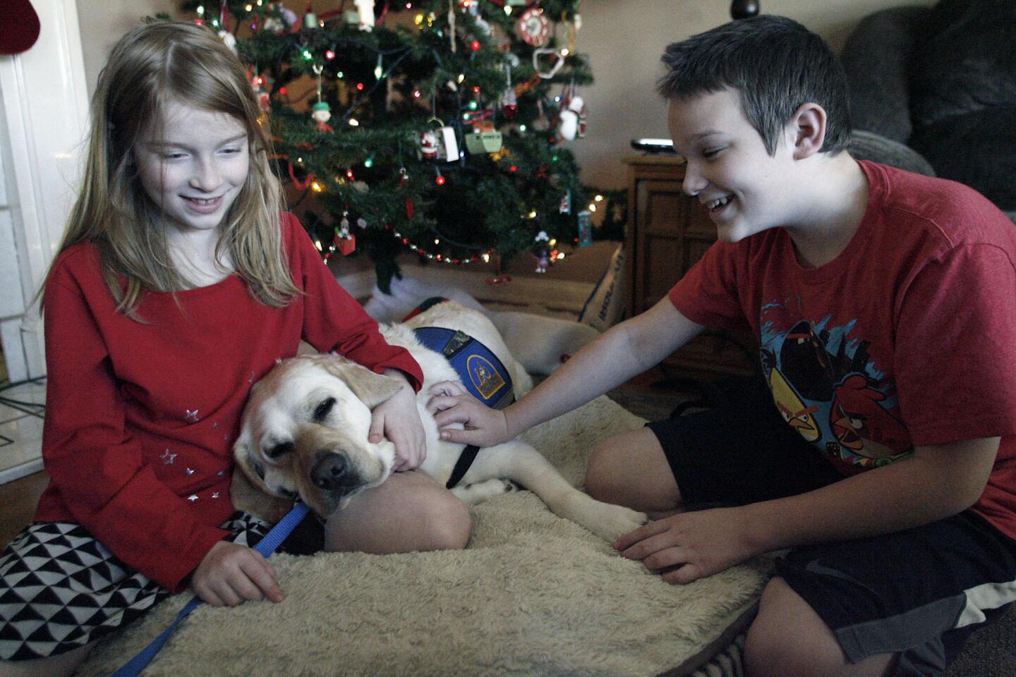 Chulack children fundraise for Canine Companions for Independence