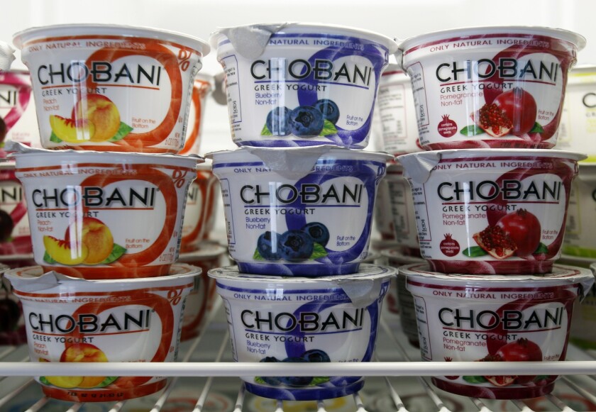 Russian officials have blocked a shipment of Chobani yogurt intended for U.S. Olympic athletes in Sochi.