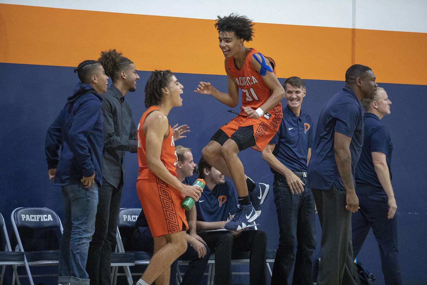 Photo Gallery: Pacifica Christian Orange County vs. St. Michael’s Prep in boys’ basketball