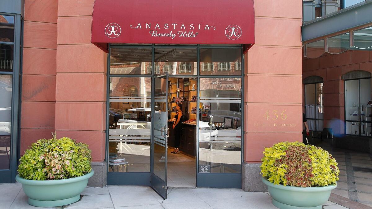 Anastasia Beverly Hills Salon, which is on North Bedford Drive in Beverly Hills, is celebrating its 20th anniversary.