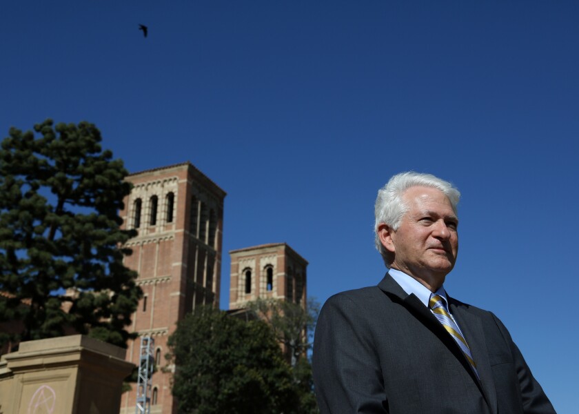 UCLA Chancellor Gene Block was a strong supporter of the requirement course on diversity