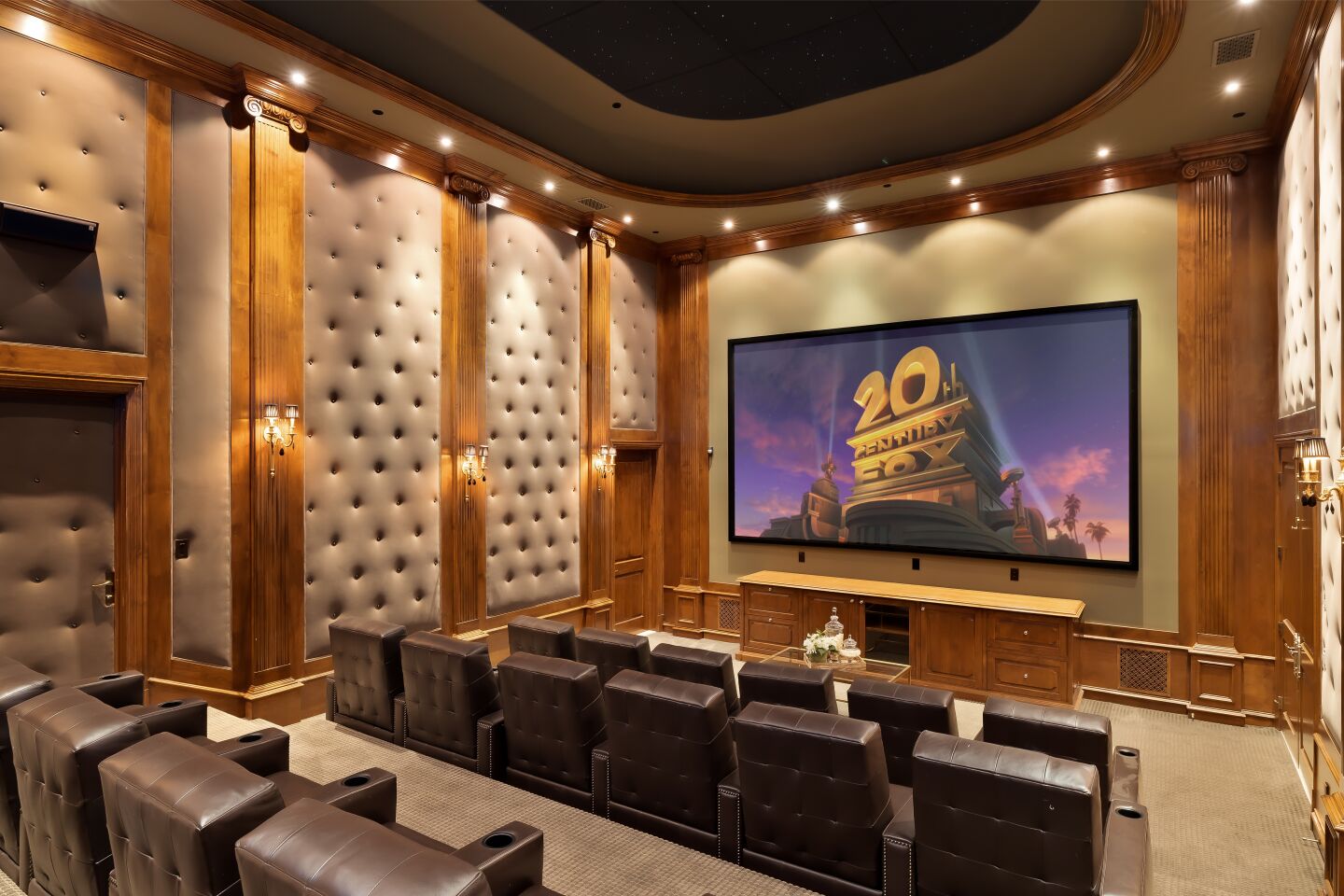 The movie theater.