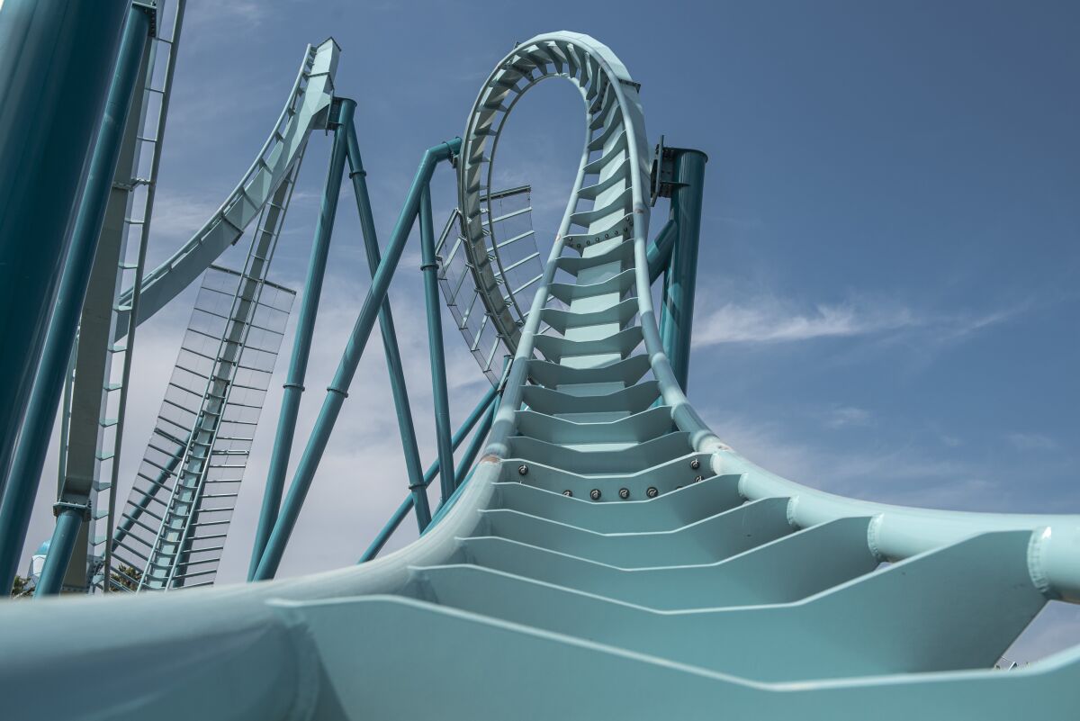 SeaWorld was expected to debut its new Emperor dive coaster this summer, but that was before coronavirus closures.
