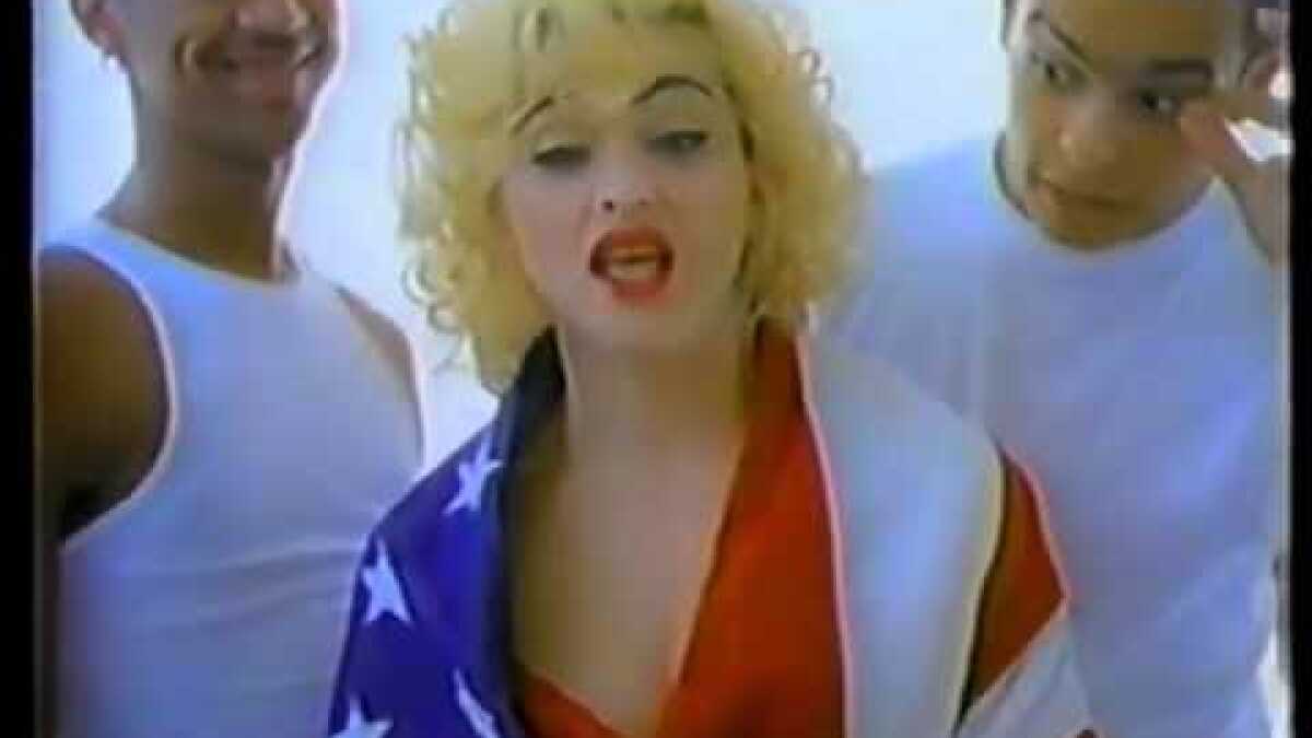Rock The Vote At 30 No Madonna Still Turning Out Youth Vote Los Angeles Times