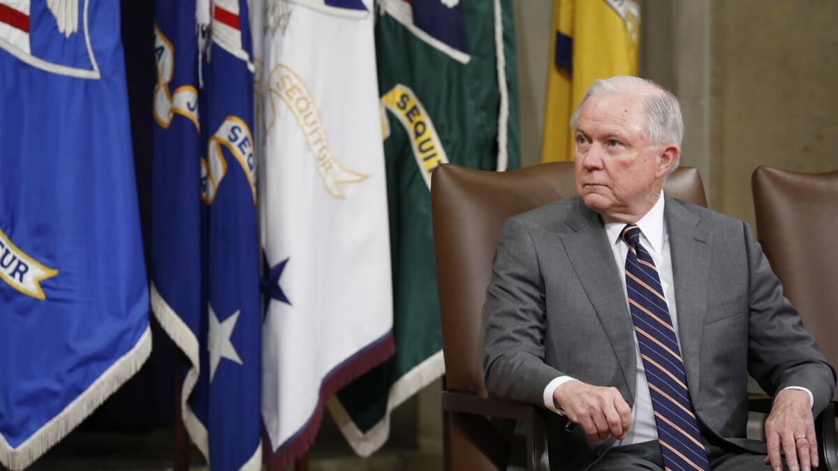 Atty. Gen. Jeff Sessions just can't win in his attempts to punish local communities for "sanctuary" laws.
