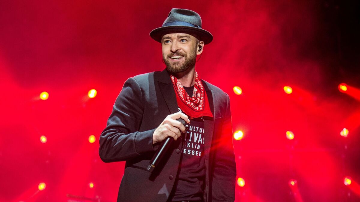 Justin Timberlake's new album is "Man of the Woods."