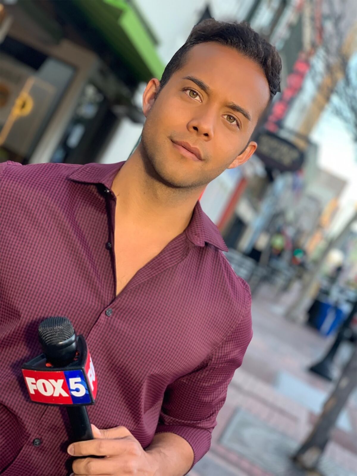 Aric Richards, reporter, Fox 5 San Diego