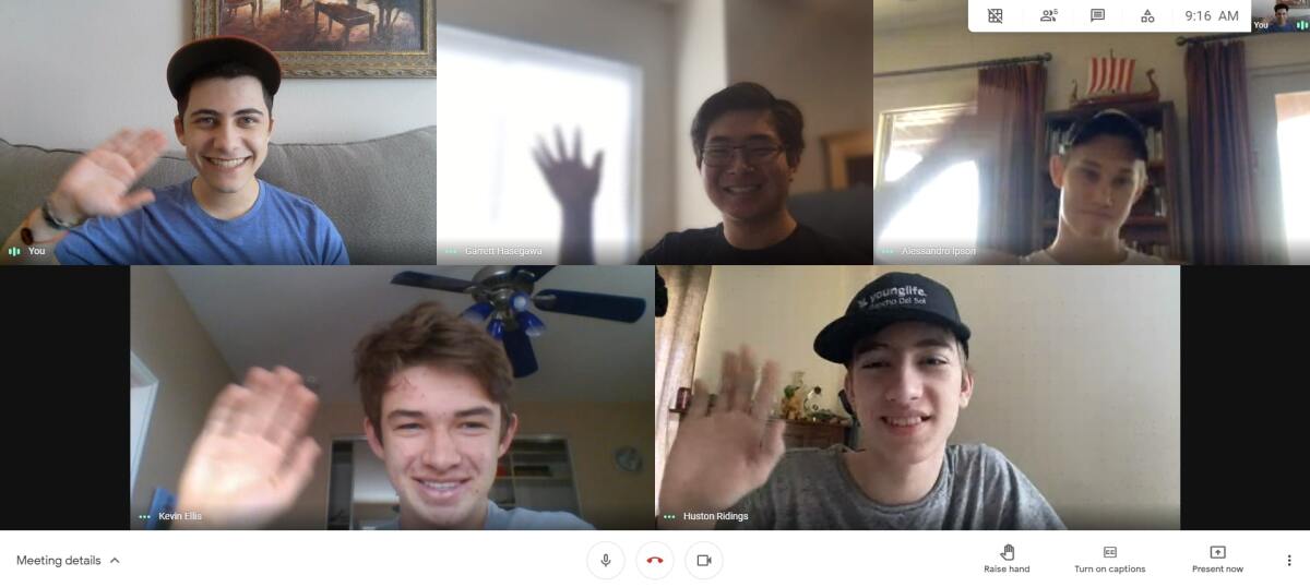 A group of classmates has started SenioriTees, a T-shirt business, as part of a class project.