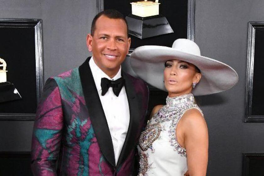 LOS ANGELES, CALIFORNIA - FEBRUARY 10: Alex Rodriguez and Jennifer Lopez attend the 61st Annual GRAMMY Awards at Staples Center on February 10, 2019 in Los Angeles, California. (Photo by Jon Kopaloff/Getty Images) ** OUTS - ELSENT, FPG, CM - OUTS * NM, PH, VA if sourced by CT, LA or MoD **