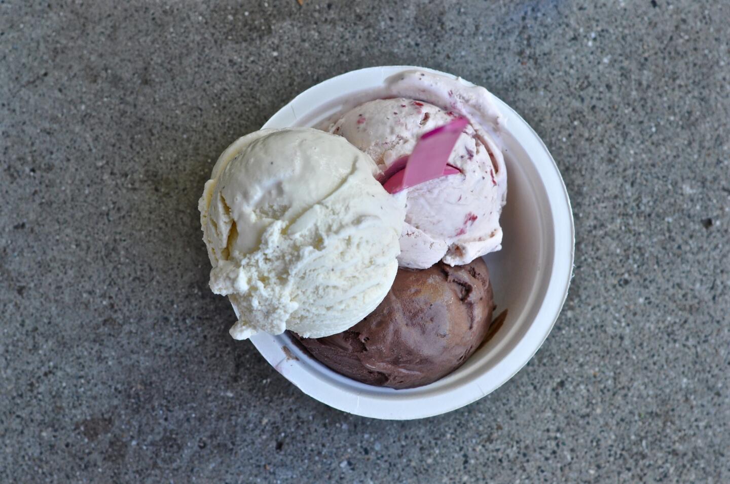 Ice cream and gelato map
