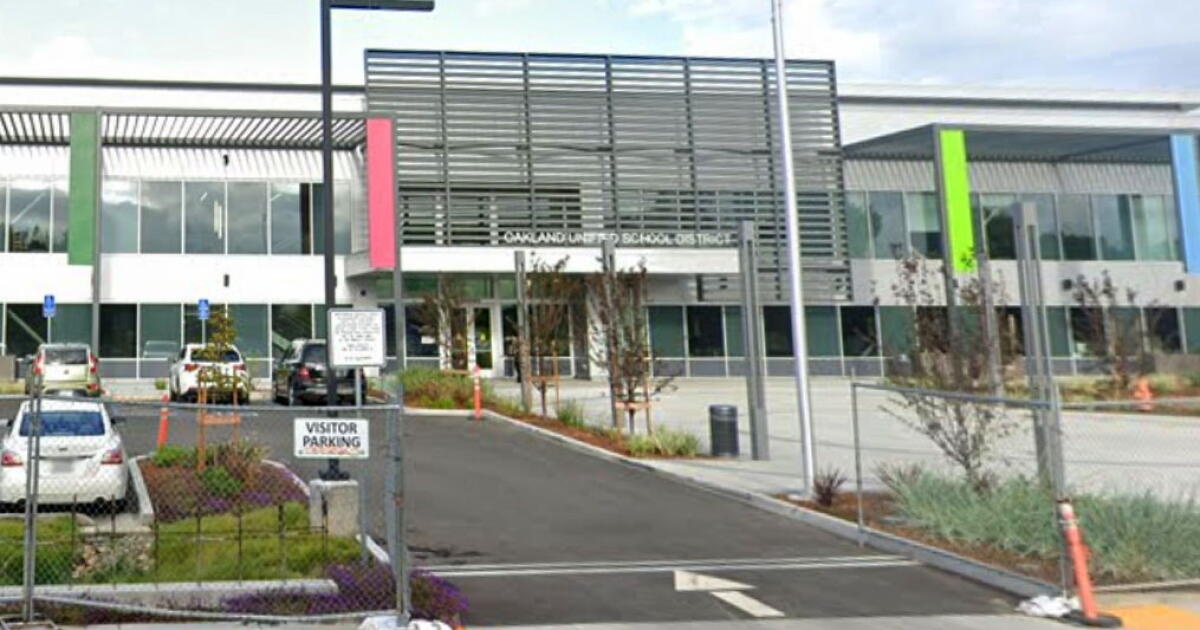 The Oakland Unified School District building.