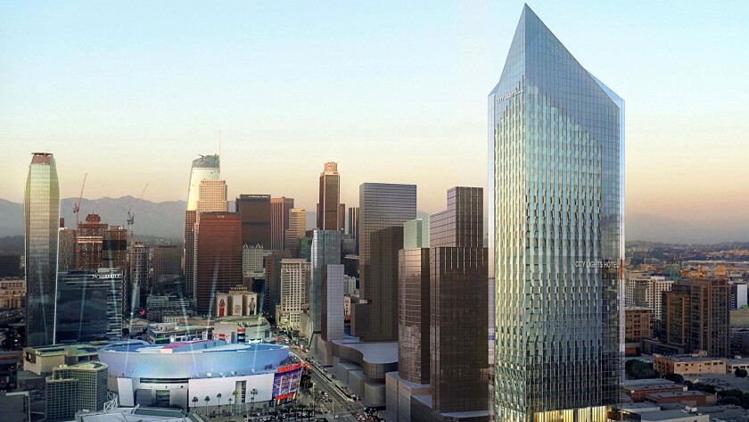 Big New Convention Center Hotel Proposed For Downtown L A