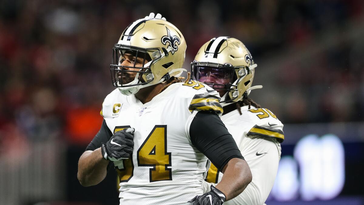 Saints beat Falcons to clinch 3rd straight NFC South title