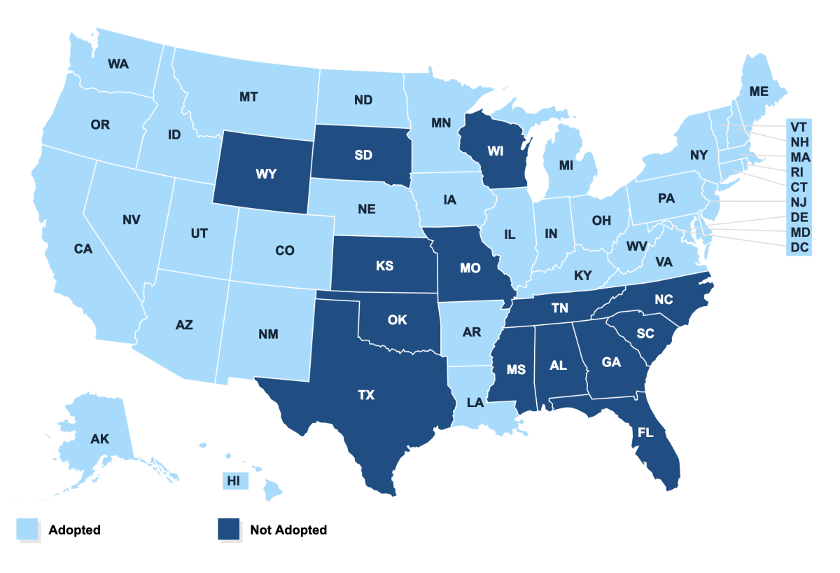 Fourteen states still resist Medicaid expansion, at great cost to their residents