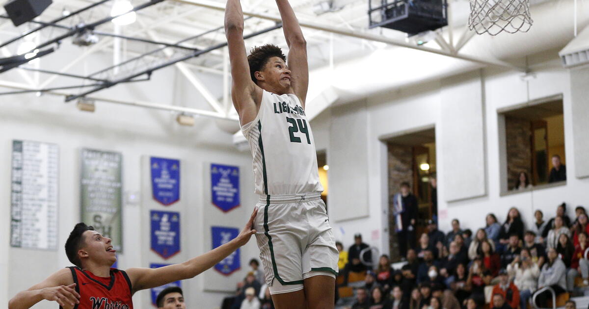 Joshua Razo Carter Bryant stars in Sage Hill win over Whittier in CIF opener - Los ...