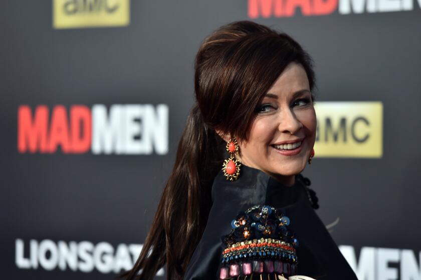 Actress Patricia Heaton arrives on the red carpet.