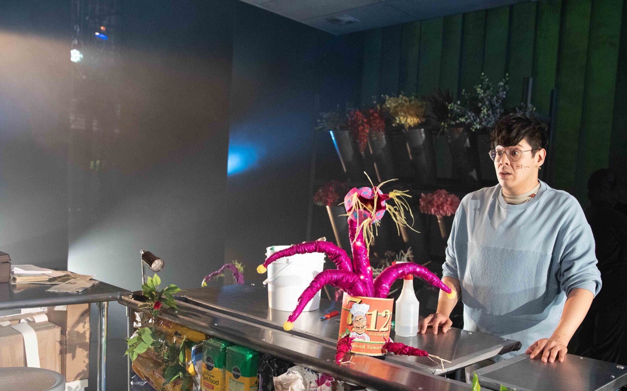 A Little Shop Of Horrors Plant Makeover At Pasadena Playhouse Los Angeles Times