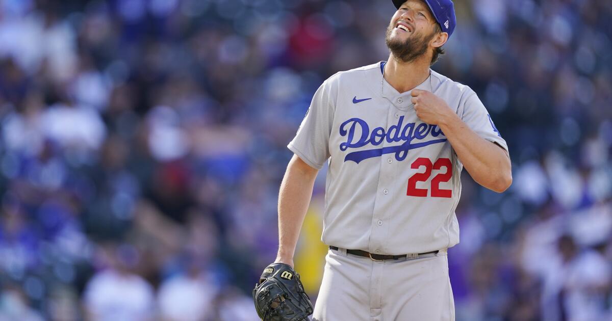 History Of Clayton Kershaw's Streak Opening Day Starts For Dodgers - Dodger  Blue