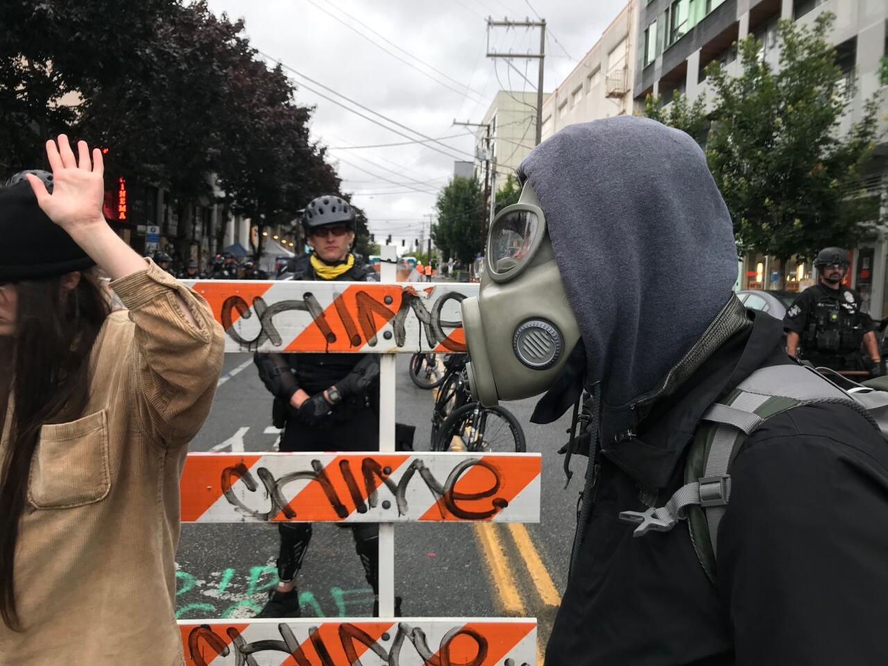 Police clear out Seattle’s protest zone