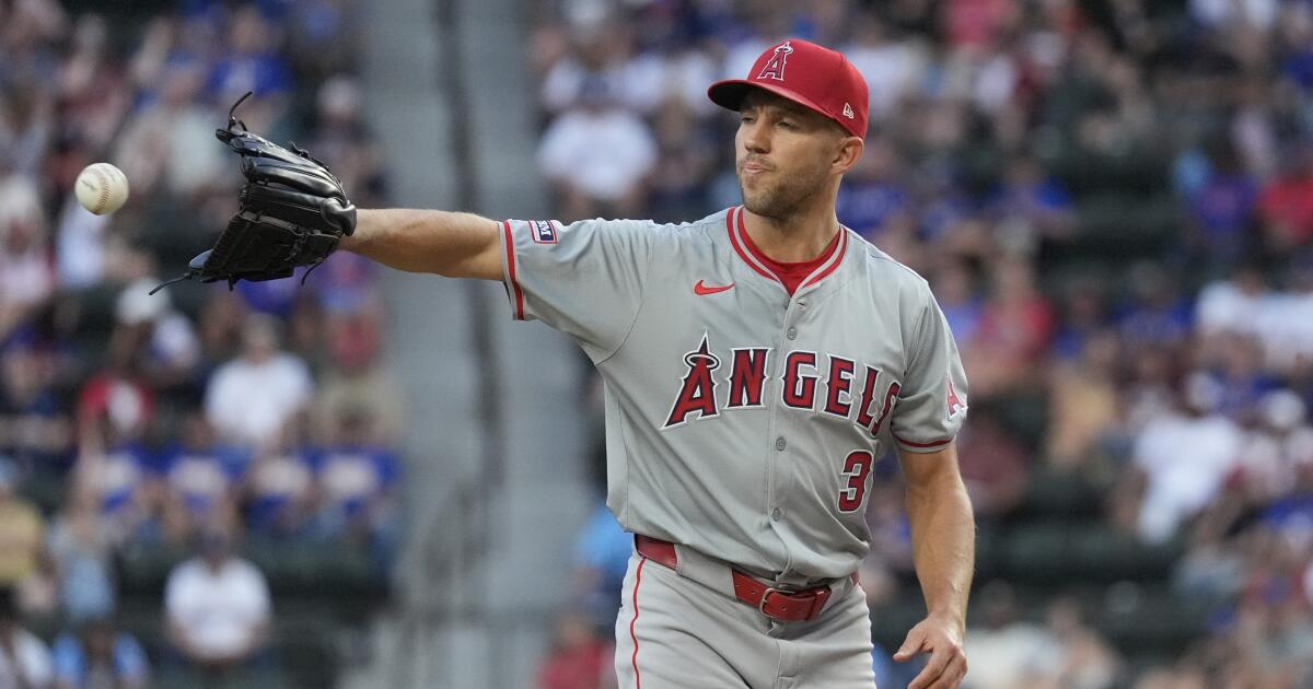 El sólido comienzo de Tyler Anderson se desperdicia en la derrota de los Angelinos ante los Rangers