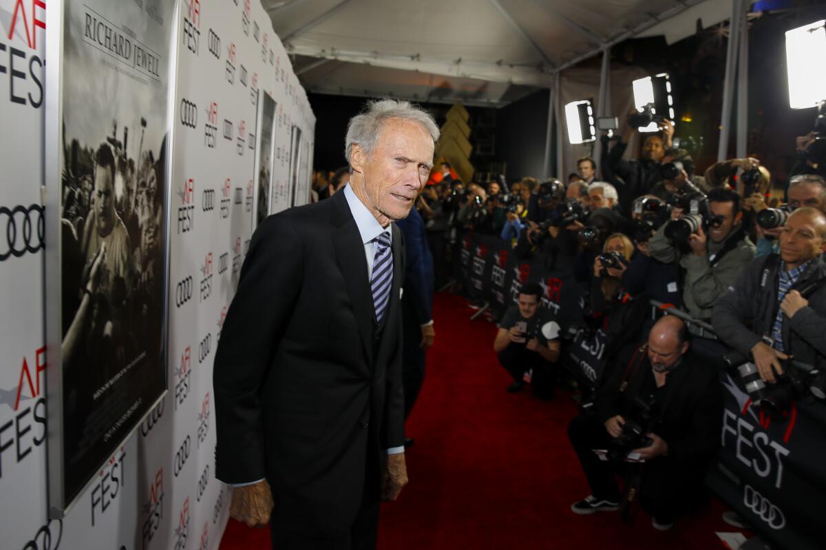 Clint Eastwood at the AFI Fest premiere of "Richard Jewell."