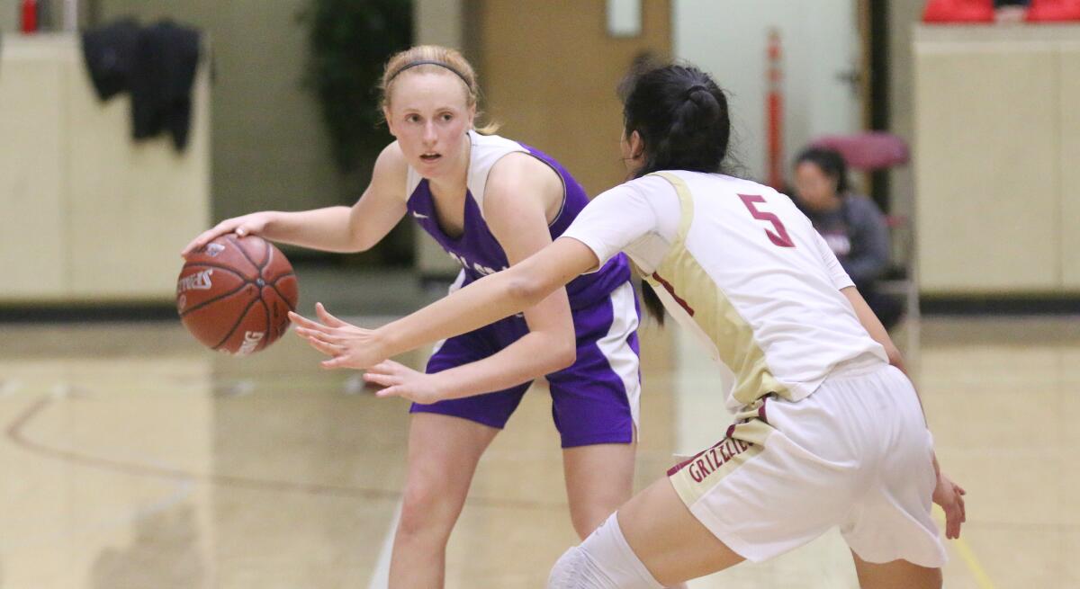 Lancer sophomore guard Alexa Mikeska