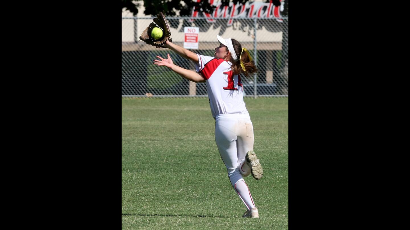 Photo Gallery: Burroughs girls softball vs. Oaks Christian in CIF playoff game