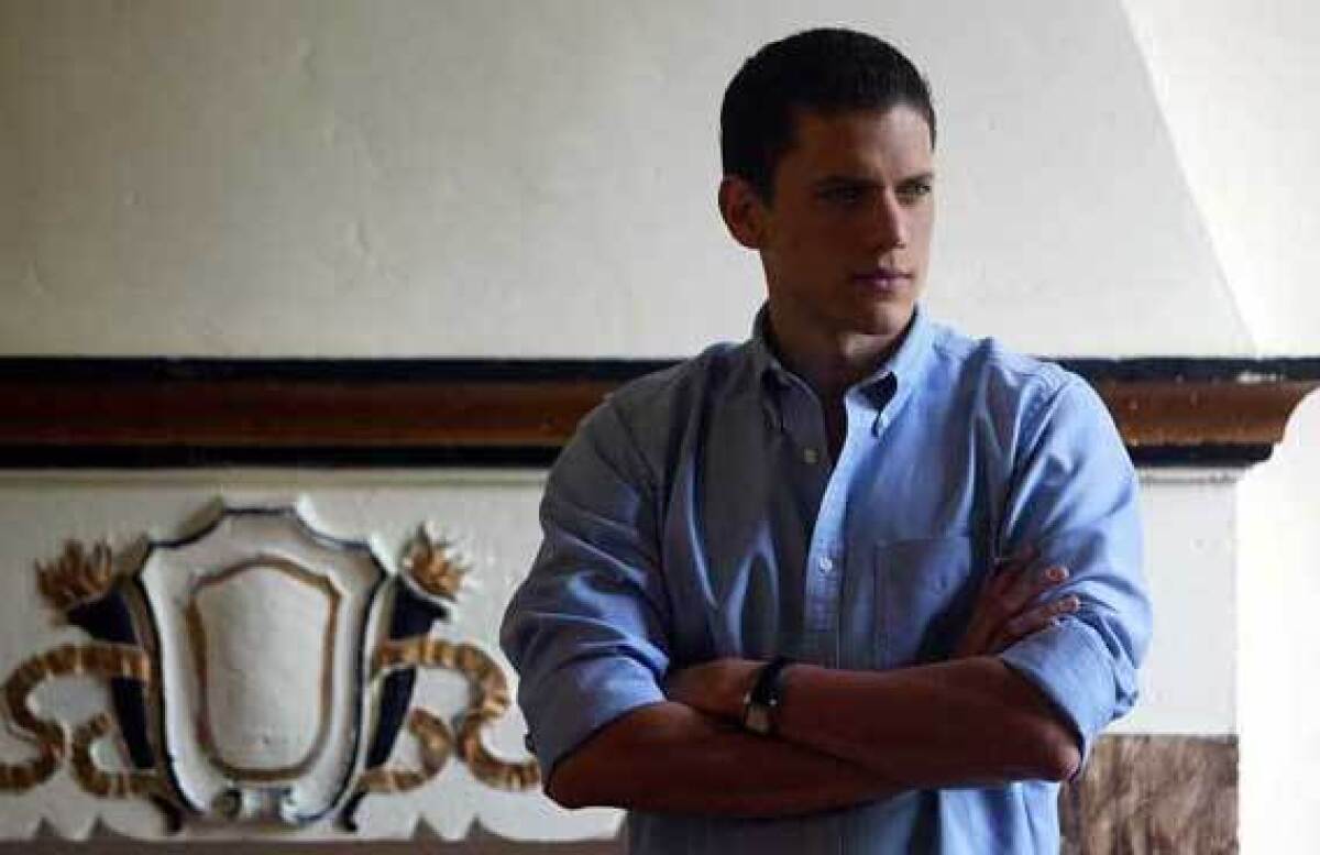 Wentworth Miller poses for a 2003 potrait in this archival photo.