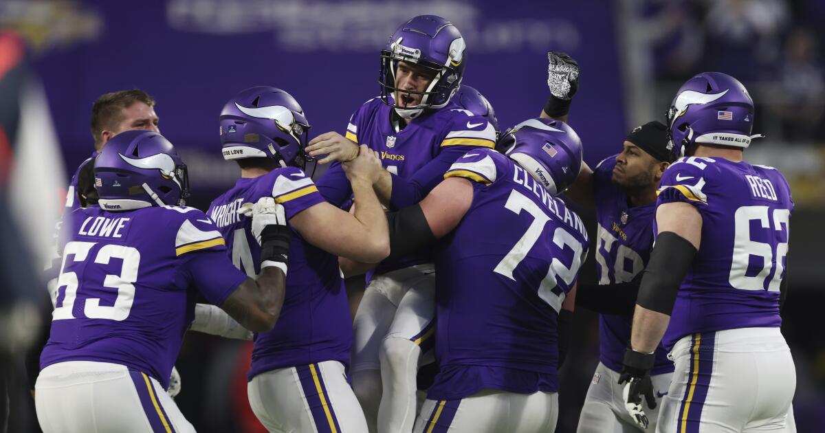 2022 NFL season's top 10 most improbable comebacks: Vikings' win over Colts  is No. 2