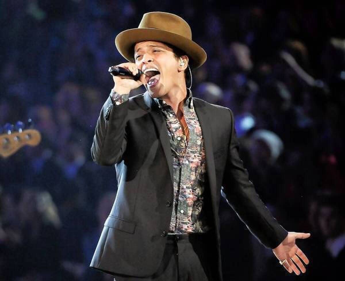 Bruno Mars is among the performers on the bill for KIIS-FM's Wango Tango concert May 11.