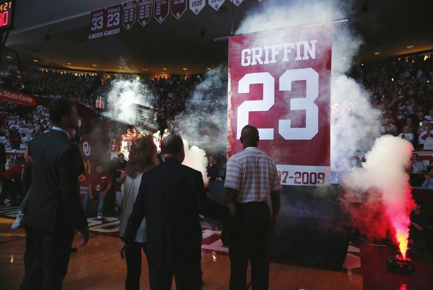 Oklahoma Sooners retire Blake Griffin's jersey number - ESPN