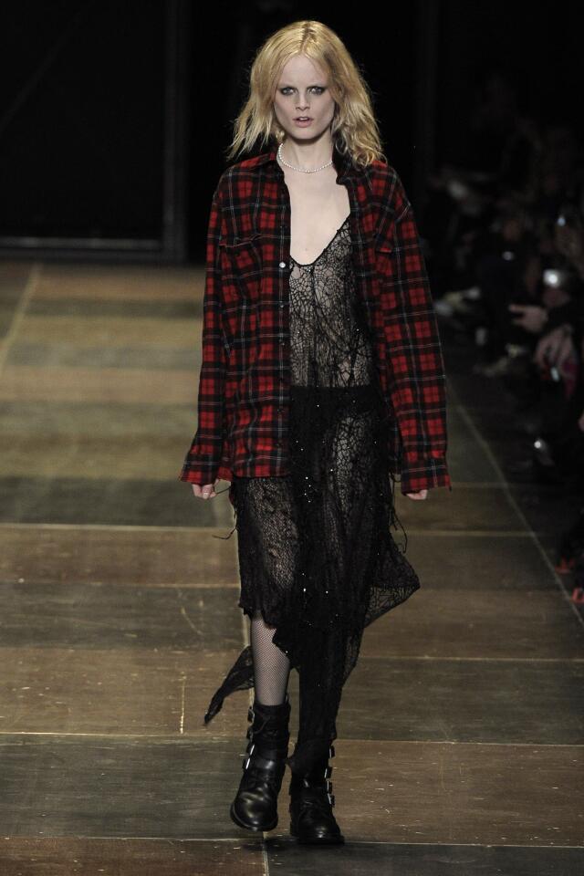 Saint Laurent Autumn Winter 2013 fashion show