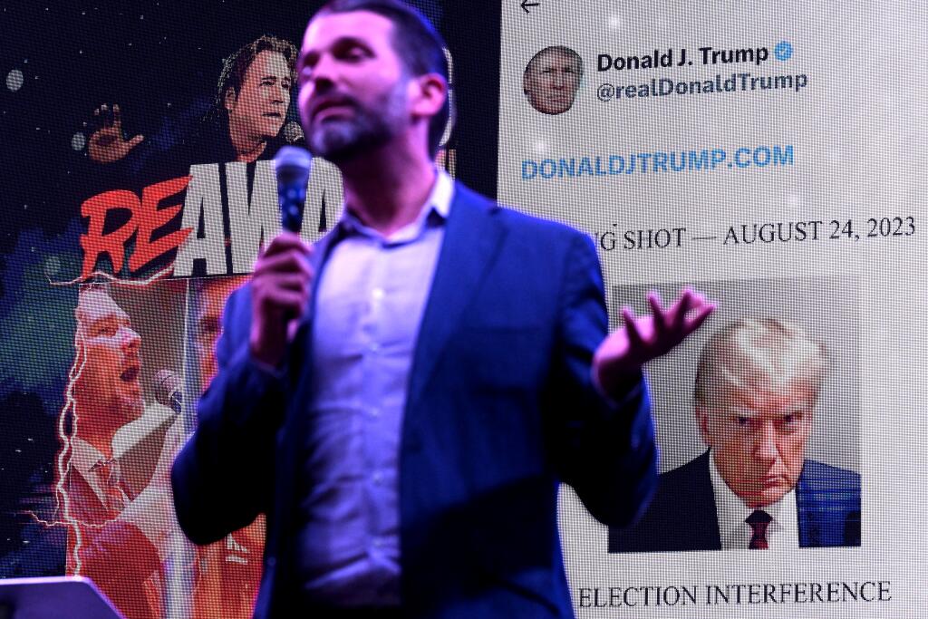 Trump, Christian nationalism, QAnon mix on ReAwaken America Tour Los