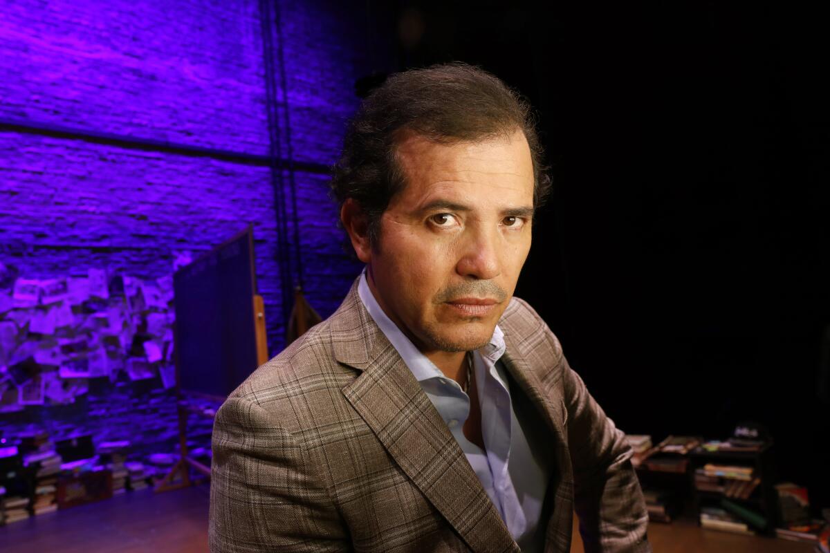 John Leguizamo stars in his one-man play opening soon at the Ahmanson Theater in Los Angeles. 