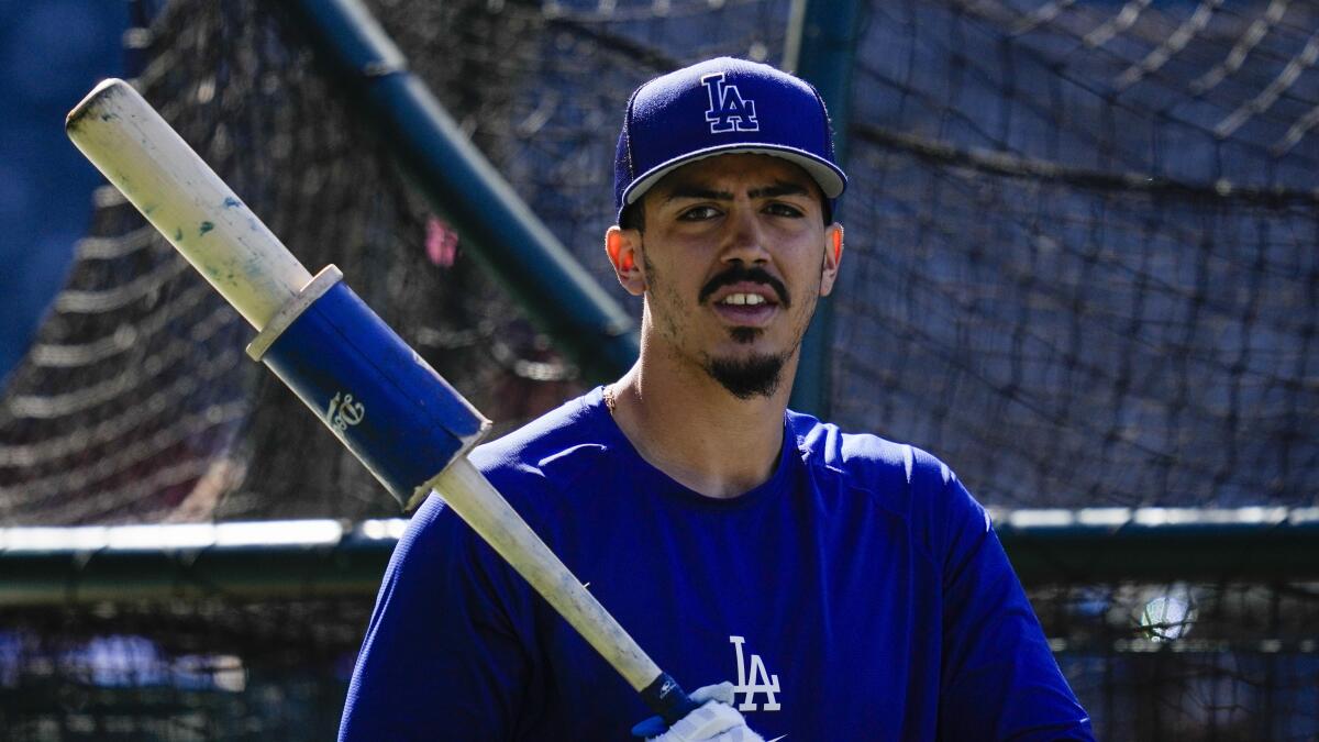 Dodgers' Miguel Vargas in prime 'position' to stick in Los Angeles