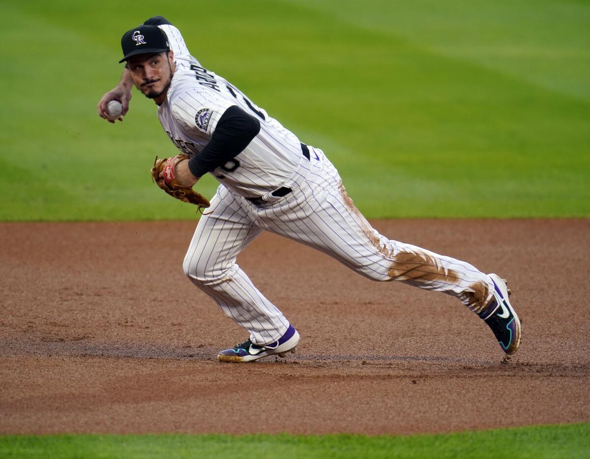 Rockies place Nolan Arenado on injured list